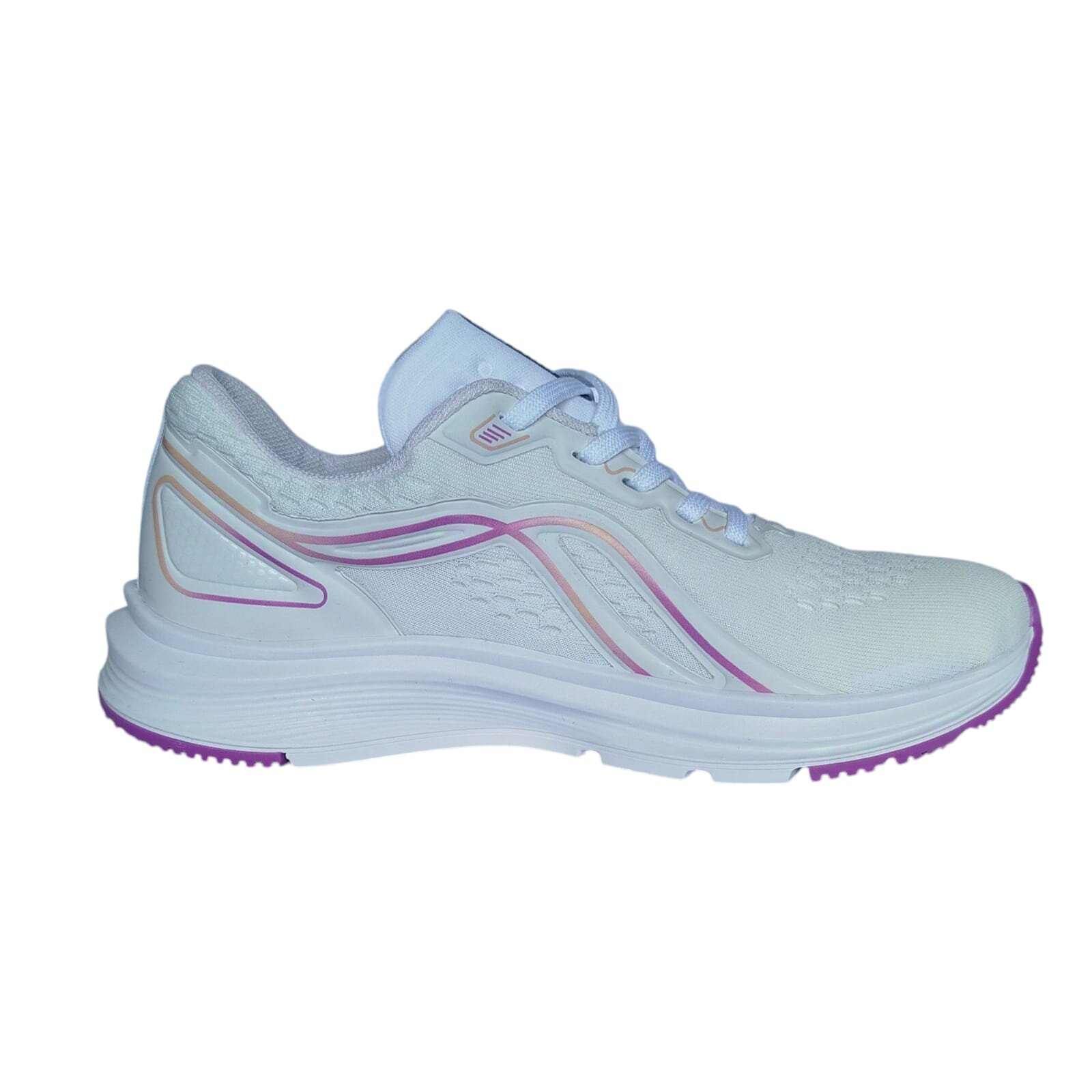 Tênis Actvitta Caixa C/12 (34-39) 4842.101 Branco/Preto/Violeta 98071 1