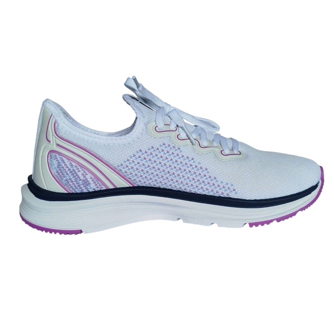 Tênis Actvitta Caixa C/8 (34-38) 4842.202 (34-38) Branco/Violeta/Celeste 98810 1