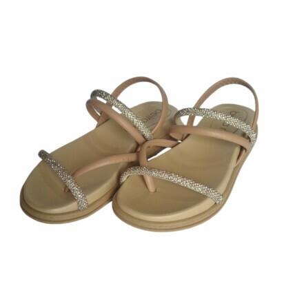 Sandália Beira Rio Caixa C/8 (33-39) 8513.100 Nude 658/Ouro R/Silver 91006 1