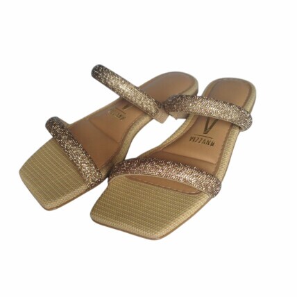 Tamanco Vizzano Caixa C/12 (33-40) 6513.200 Dourado/Cristal/Natural 98513 1