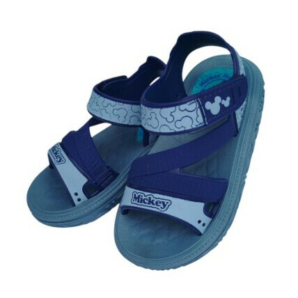 Sandália Disney Baby Car Caixa C/6 Azul/Azul 1