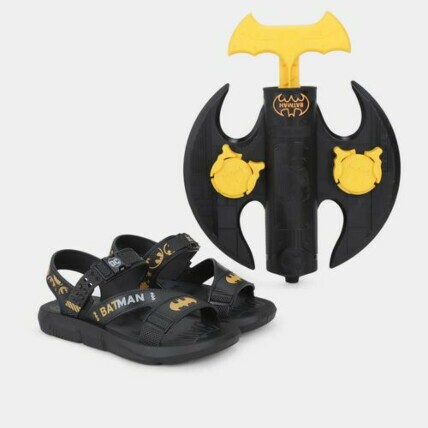 Sandália Batmam Caixa C/8 Cor-Preto Amarelo Lançador 1