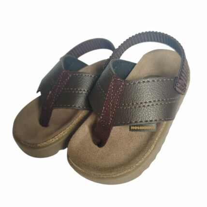 Chinelo Molekinho Caixa C/12 (19-26) Cor-43747 Café 569 1