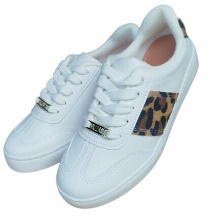 Tênis Vizzano Feminino - Cor Branco/MultiBege - Caixa com 8 Pares - Atacado 1
