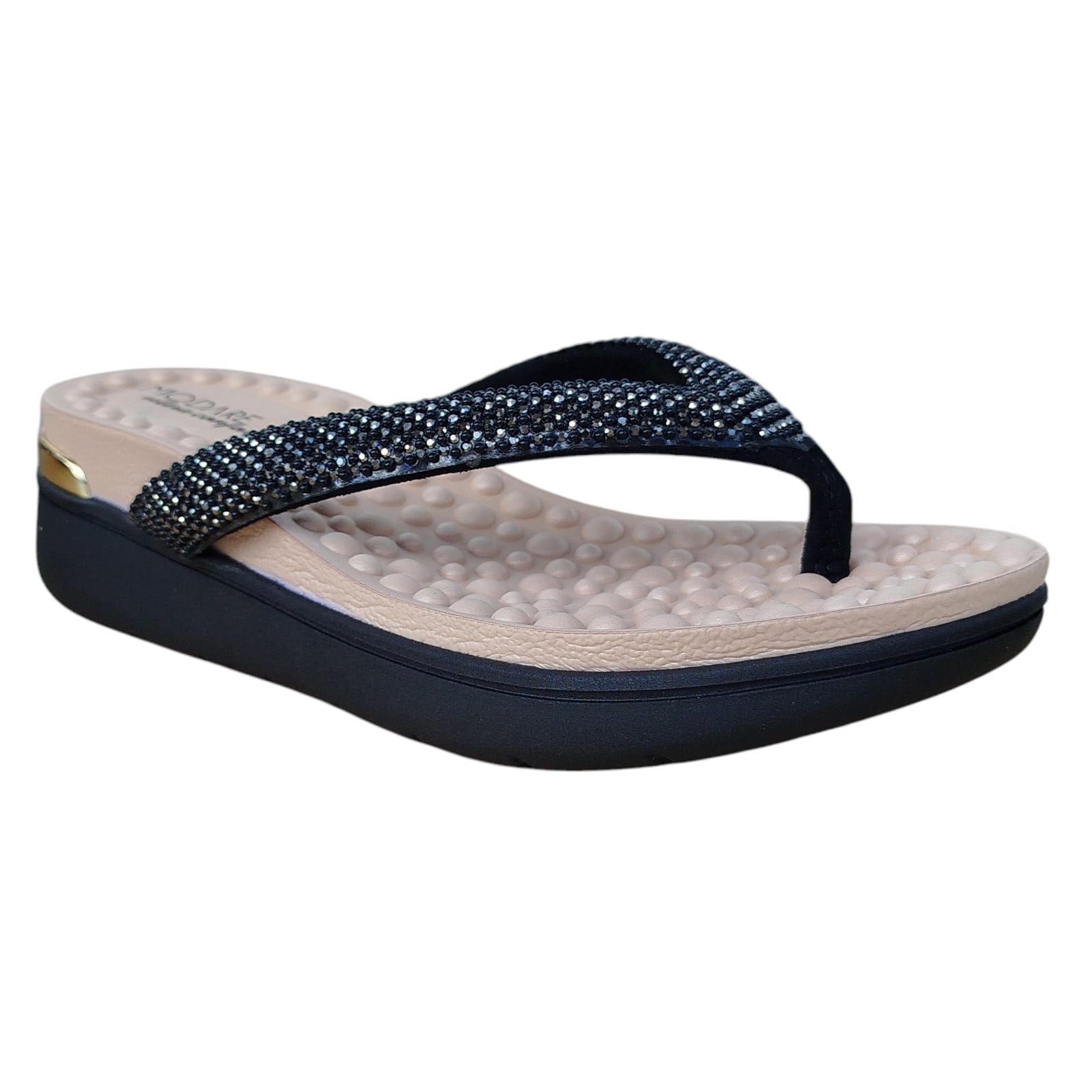 Tamanco Modare Caixa C/12 (34-39) Cor-Preto/Preto/Black 98321 1