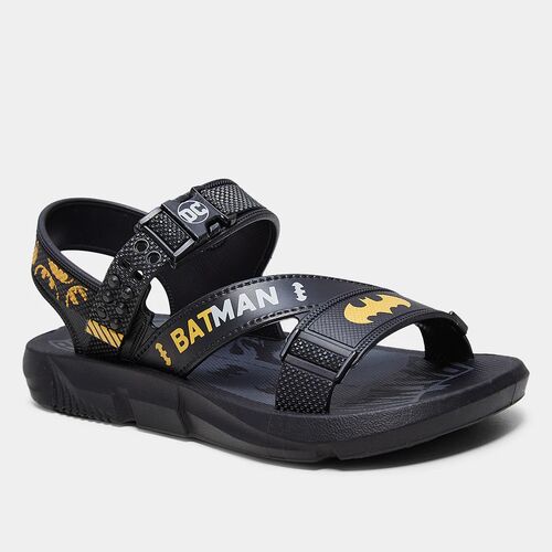 Sandália Batmam Lançador Cor-Preto Amarelo Caixa C/8 1