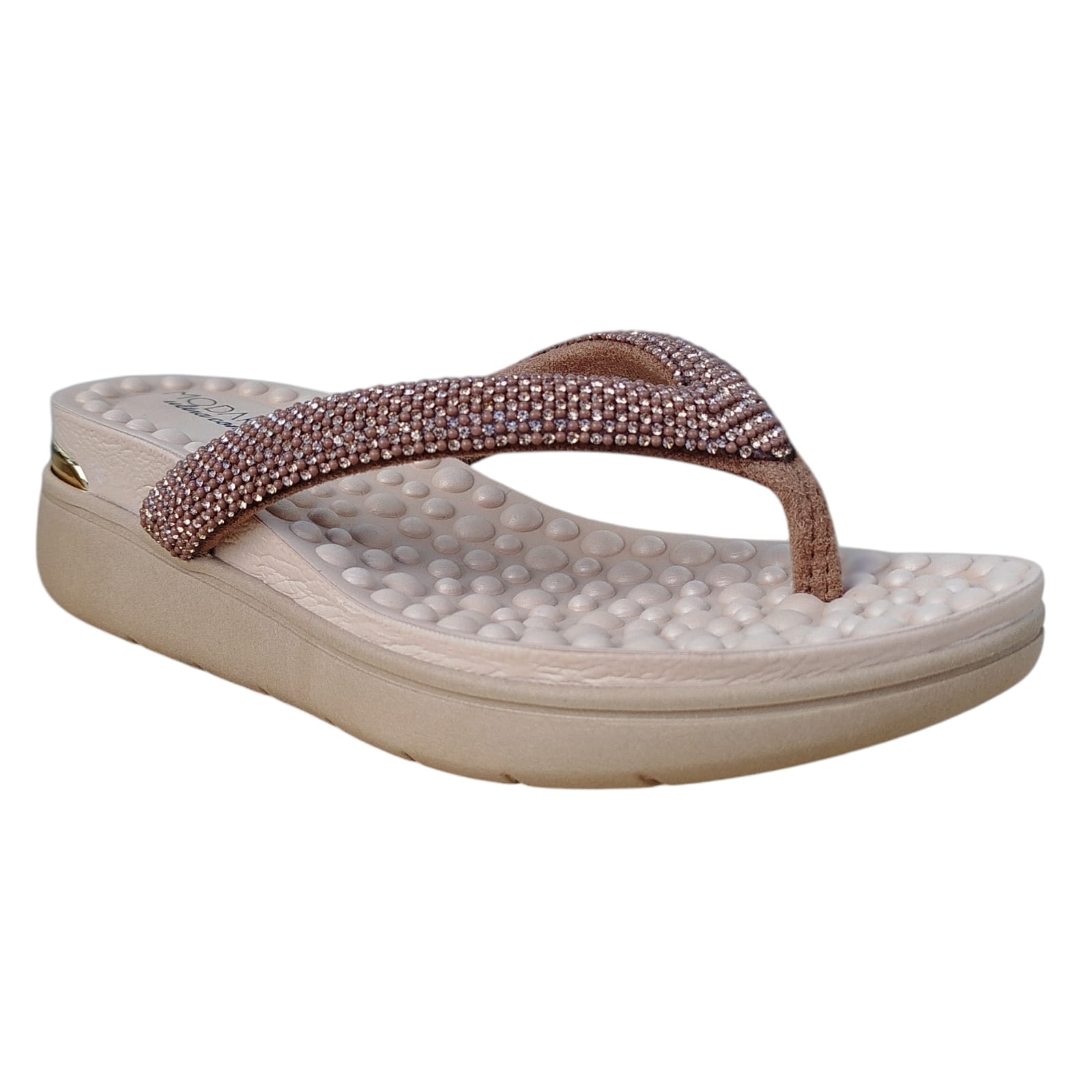 Tamanco Modare Caixa C/12 (34-39) Cor-Bege/Camel 983322 1