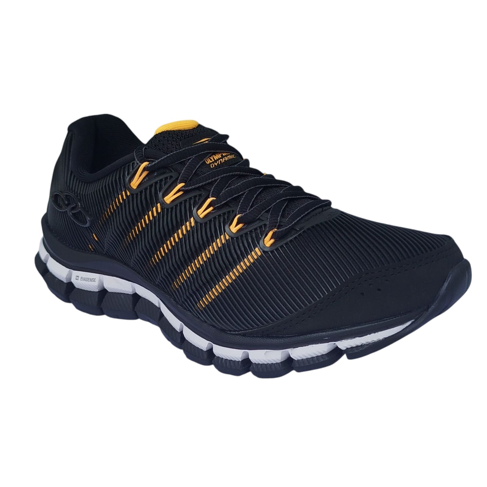 Tênis Olympikus Caixa C/6 (38-43) Dynamic Cor-Preto/Laranja 1