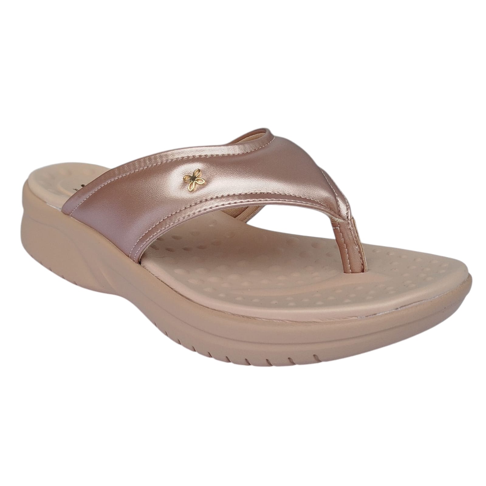 Sandália Softli Caixa C/6 (34-37) Cor-Cobre Metalico 1