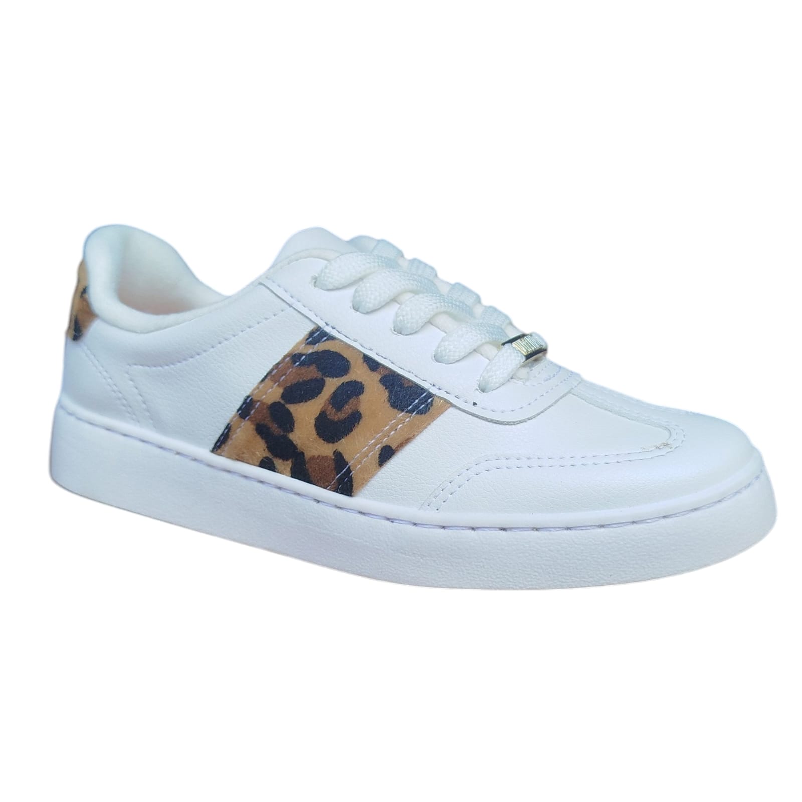 Tênis Vizzano Feminino - Cor Branco/MultiBege - Caixa com 8 Pares - Atacado 1